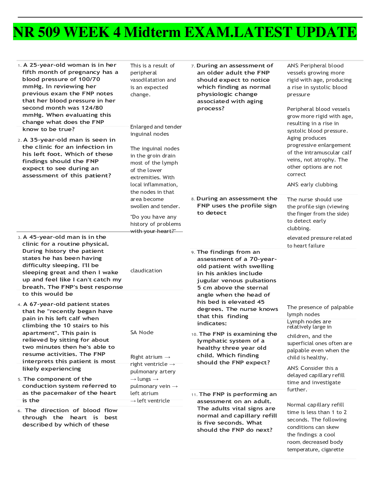 Preview image of NR 509 WEEK 4 Midterm EXAM.LATEST UPDATE(A+ Guide) document
